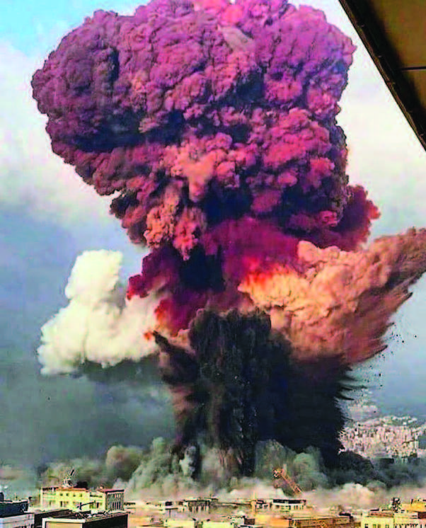 L’explosion du 4 août 2020.